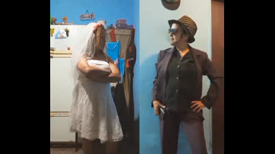 Escuela de Bizarros Navidad Valentín y Novia Cumbianchera