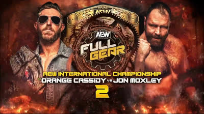 Orange Cassidy vs Jon Moxley (AEW International Championship)
