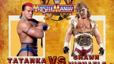 Shawn Michaels vs Tatanka - Wrestlemania IX (Full Match)