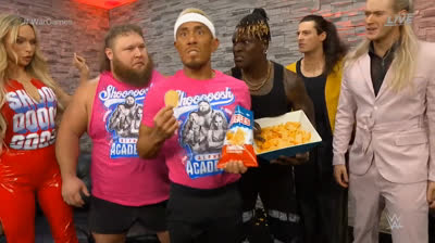 R-Truth returns helping Alpha Academy and Pretty Deadly