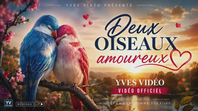 Deux oiseaux amoureux