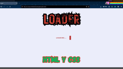 Cómo hacer un loader con HTML y CSS paso a paso - Web development