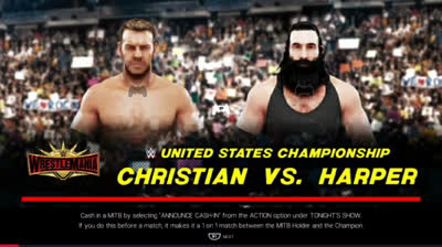 Harper vs Christian (WWE 2K19)
