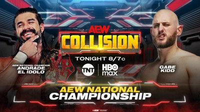 Andrade "El Idolo" vs. Gabe Kidd - AEW National Championship - AEW Collision (2026-09-05)