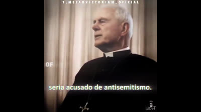 Lastima que no sea el papa!  Ser antisemita es creer en Jesucristo, en Dios y en la destrucción de satanás porque escrito está.