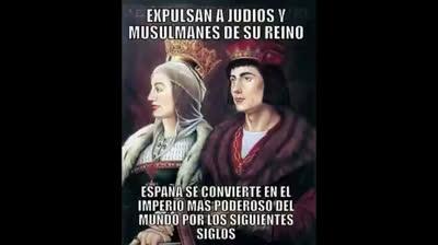 Suelo que pisan los judíos y los musulmanes tierra que no da frutos.
