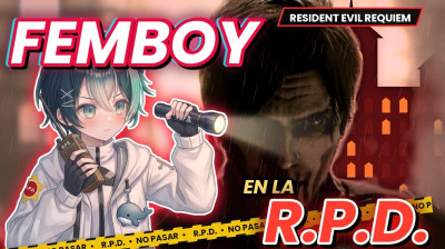 FEMBOY se INFLITRA en la FAMOSA R.P.D con Leon | Resident Evil Requiem