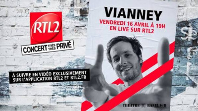 Concert - (58 min) -vianney en concert très très privé rtl2 - 2024