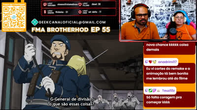 Fullmetal alchemist brotherhood EP 55 e 56