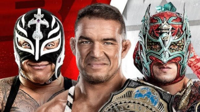 Chad Gable vs. Rey Misterio vs. Dragon Lee - Intercontinental Championship - WWE RAW (2026-10-19)