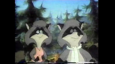 The Raccoons and Katy the Caterpillar on The Disney Channel (1988)