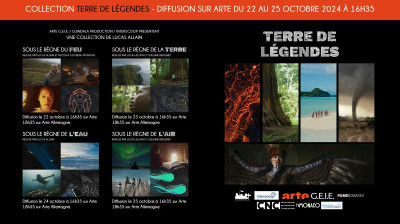 Documentaire - 4 épisodes - (2H52)- Terre de légendes - 2024 - (Vf)